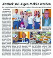 Altmark soll Algen-Mekka werden - 2018